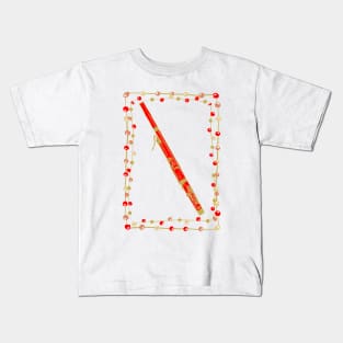 Christmas Bassoon Kids T-Shirt